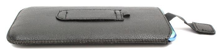 Universal Θήκη Πουγκί Μαύρη για Κινητά έως 5.5'' Case Slim Up Mono 5XL Black