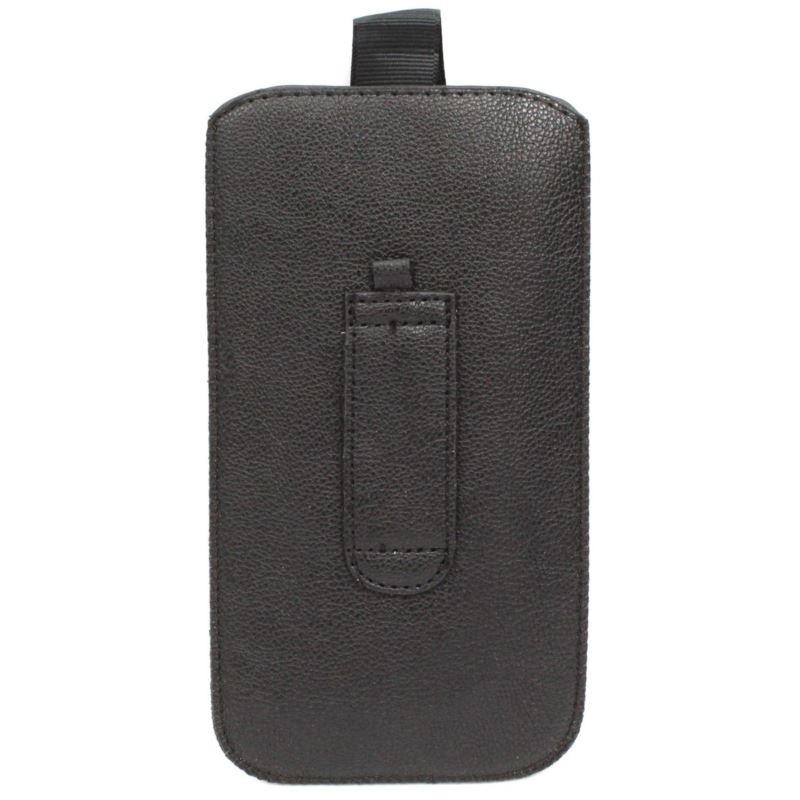 Universal Θήκη Πουγκί Μαύρη για Κινητά έως 5.5'' Case Slim Up Mono 5XL Black