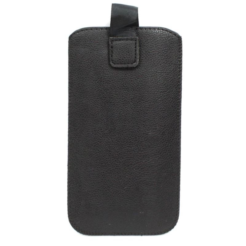 Universal Θήκη Πουγκί Μαύρη για Κινητά έως 5.5'' Case Slim Up Mono 4XL Black