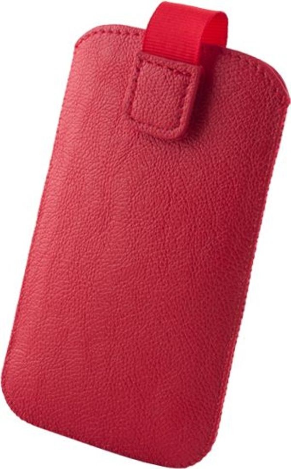 Universal Θήκη Πουγκί Κόκκινη για Κινητά έως 5.5'' Case Slim Up Mono 5XL Red