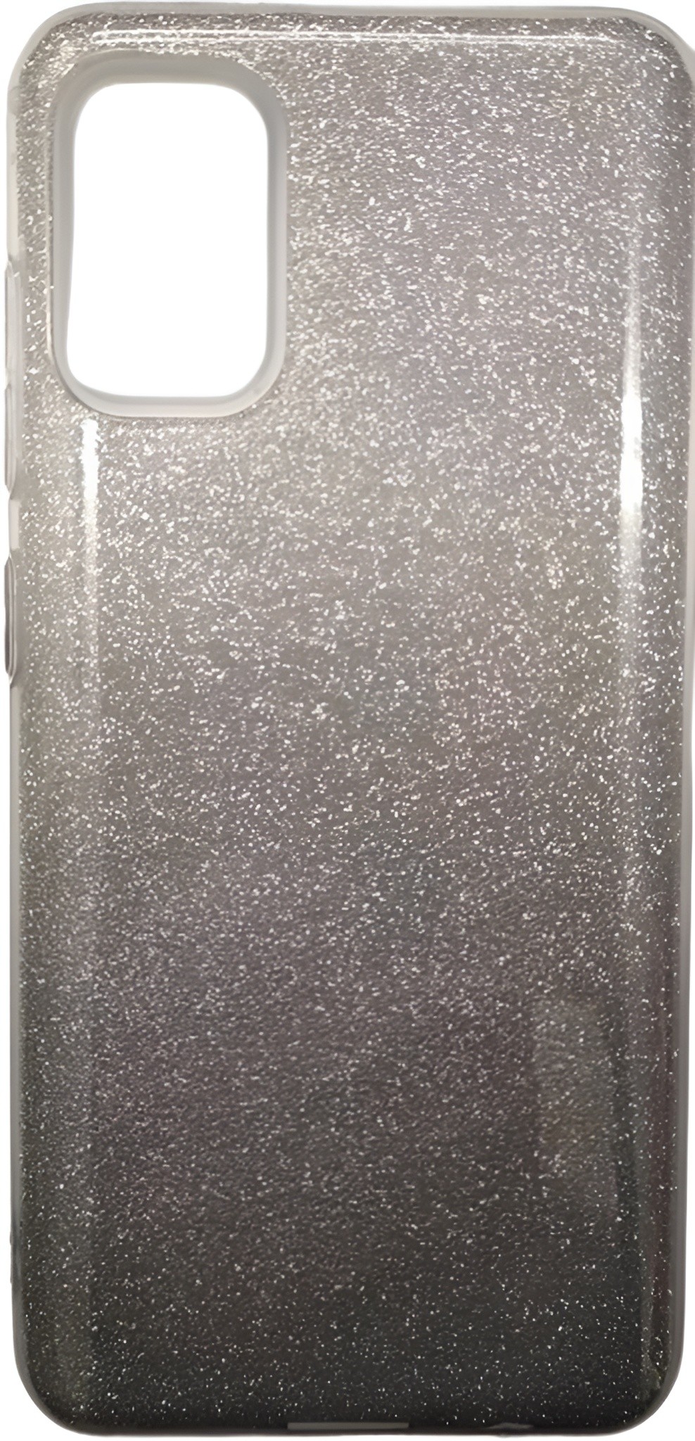 Forcell Samsung Galaxy A41 Bling Θήκη Σιλικόνης - Black