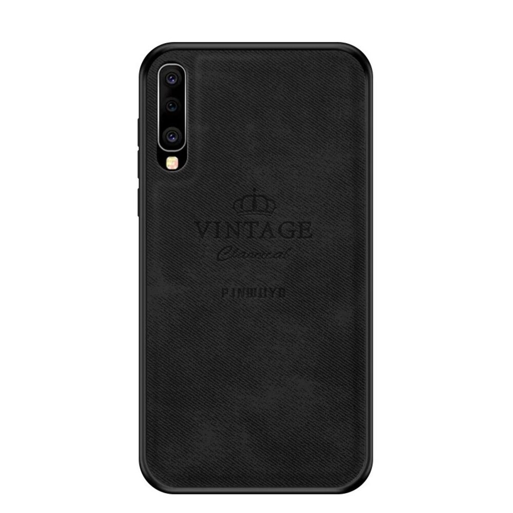 PINWUYO Samsung Galaxy A50 / A30s Shockproof Waterproof Θήκη Σιλικόνης - Black