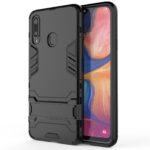 Σκληρή Θήκη Samsung Galaxy A20s Μαύρη PC + TPU Shockproof Protective Case with Holder Black