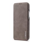 Θήκη iPhone 12 Pro Max Βιβλίο Σκούρο Καφέ LC.IMEEKE Hon Ancient Series Horizontal Flip Case Dark Brown