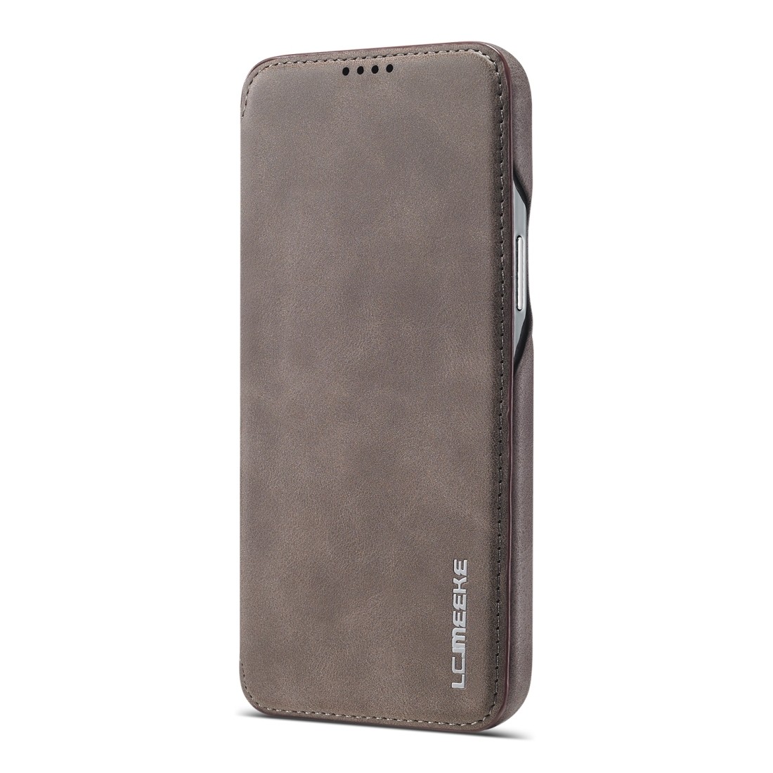 Θήκη iPhone 12 Pro Max Βιβλίο Σκούρο Καφέ LC.IMEEKE Hon Ancient Series Horizontal Flip Case Dark Brown