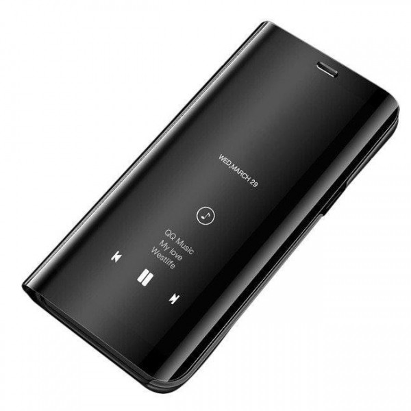 Θήκη iPhone 11 Pro Max Βιβλίο Μαύρο Clear View Stand Black