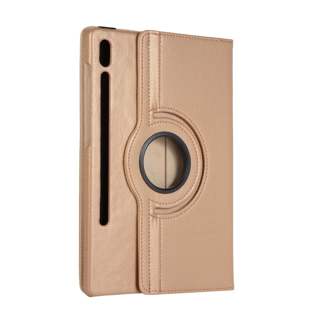 Περιστρεφόμενη Θήκη Samsung Galaxy Tab S6 10.5'' T860 / T865 Χρυσή ENKAY 360 Degree Rotation Lichi Texture Case with Holder Gold