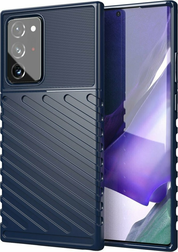 Θήκη Samsung Galaxy Note 20 Ultra Σιλικόνης Μπλε Thunderbolt Shockproof TPU Soft Case Blue