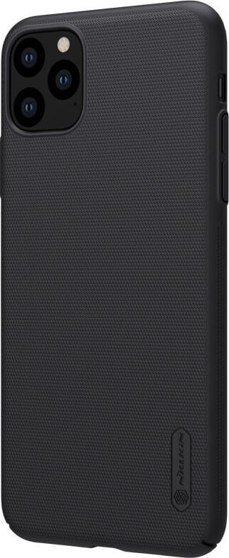 Σκληρή Θήκη iPhone 11 Pro Max Μαύρη Nillkin Frosted Shield Hard Case + Kickstand Black (6902048184145)