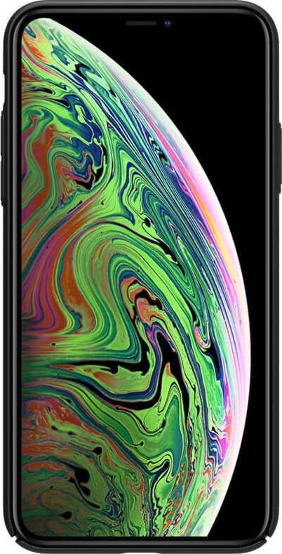 Σκληρή Θήκη iPhone 11 Pro Max Μαύρη Nillkin Frosted Shield Hard Case + Kickstand Black (6902048184145)