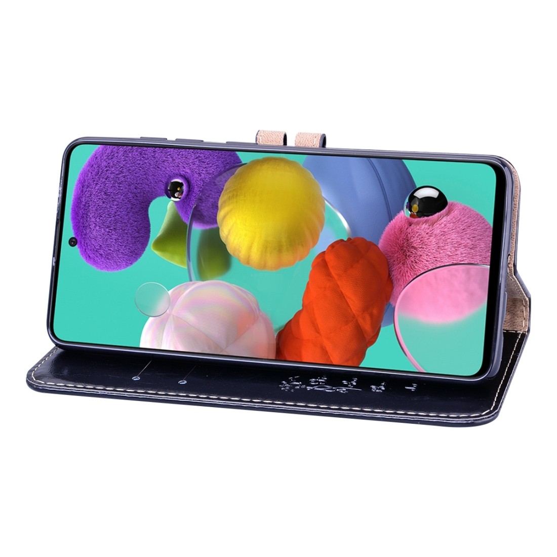 Θήκη Samsung Galaxy A71 Βιβλίο Μαύρο Business Style Oil Wax Texture Horizontal Flip Case Black