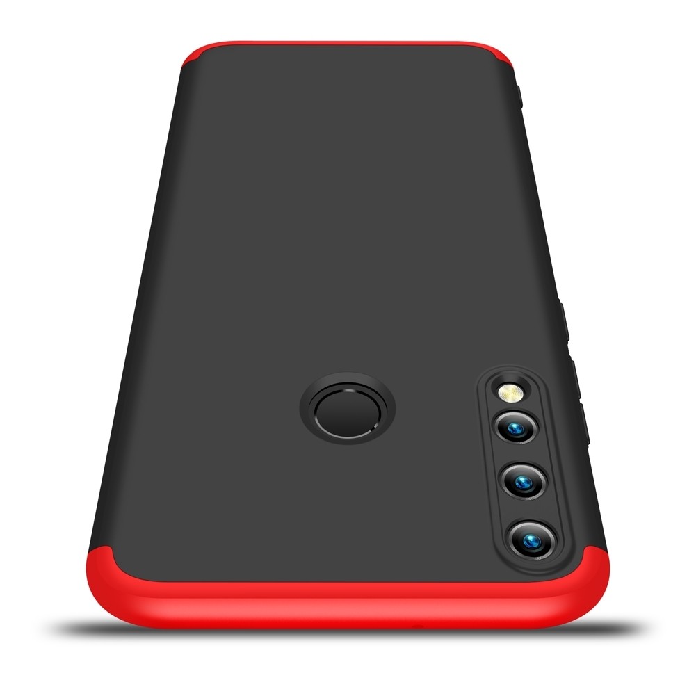 Σκληρή Θήκη Huawei P40 Lite E Μαύρη - Κόκκινη GKK Full Coverage Protective Hard Case Black - Red