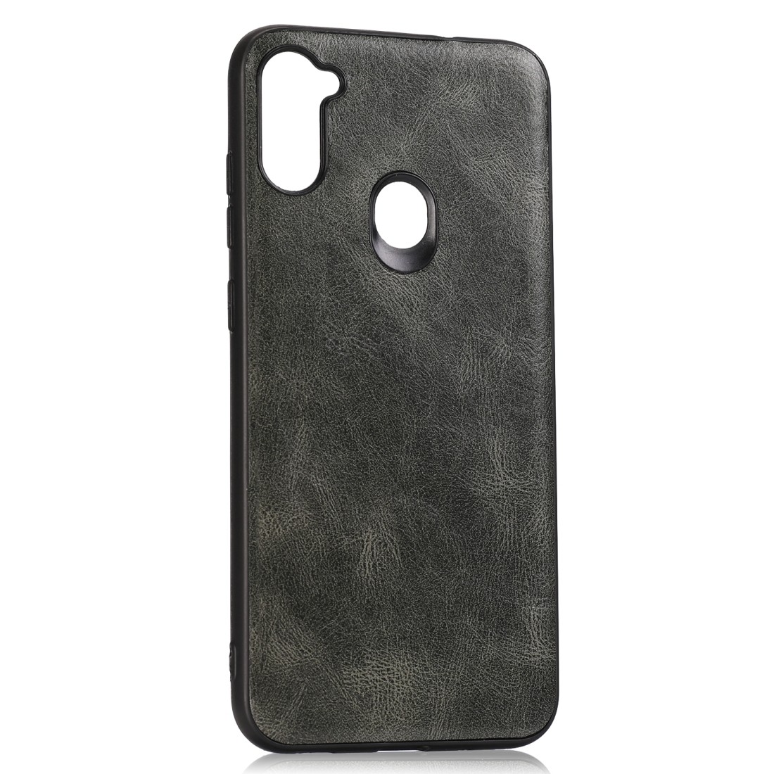 Θήκη Samsung Galaxy M11 / A11 Σκούρο Πράσινη Crazy Horse Textured Calfskin PU+PC+TPU Case Dark Green