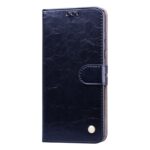 Θήκη Samsung Galaxy M51 Βιβλίο Μαύρο Business Style Oil Wax Texture Horizontal Flip Case Black