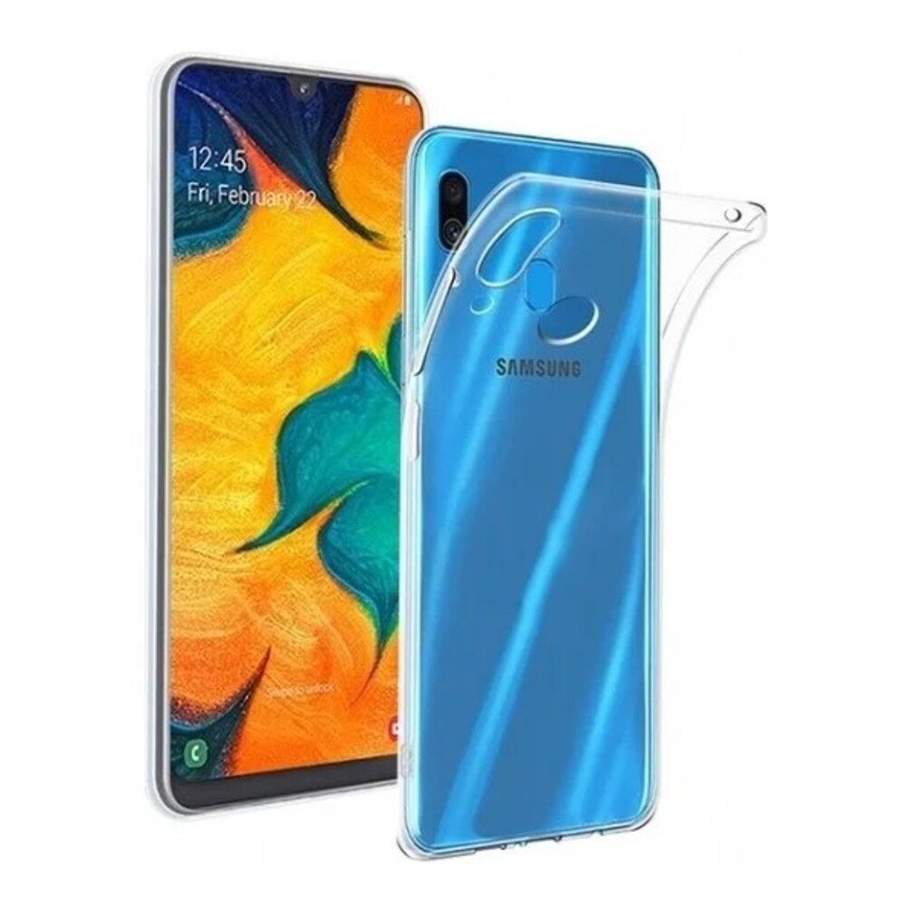 Forcell Samsung Galaxy A30 Θήκη Σιλικόνης TPU 0.5mm - Διάφανη