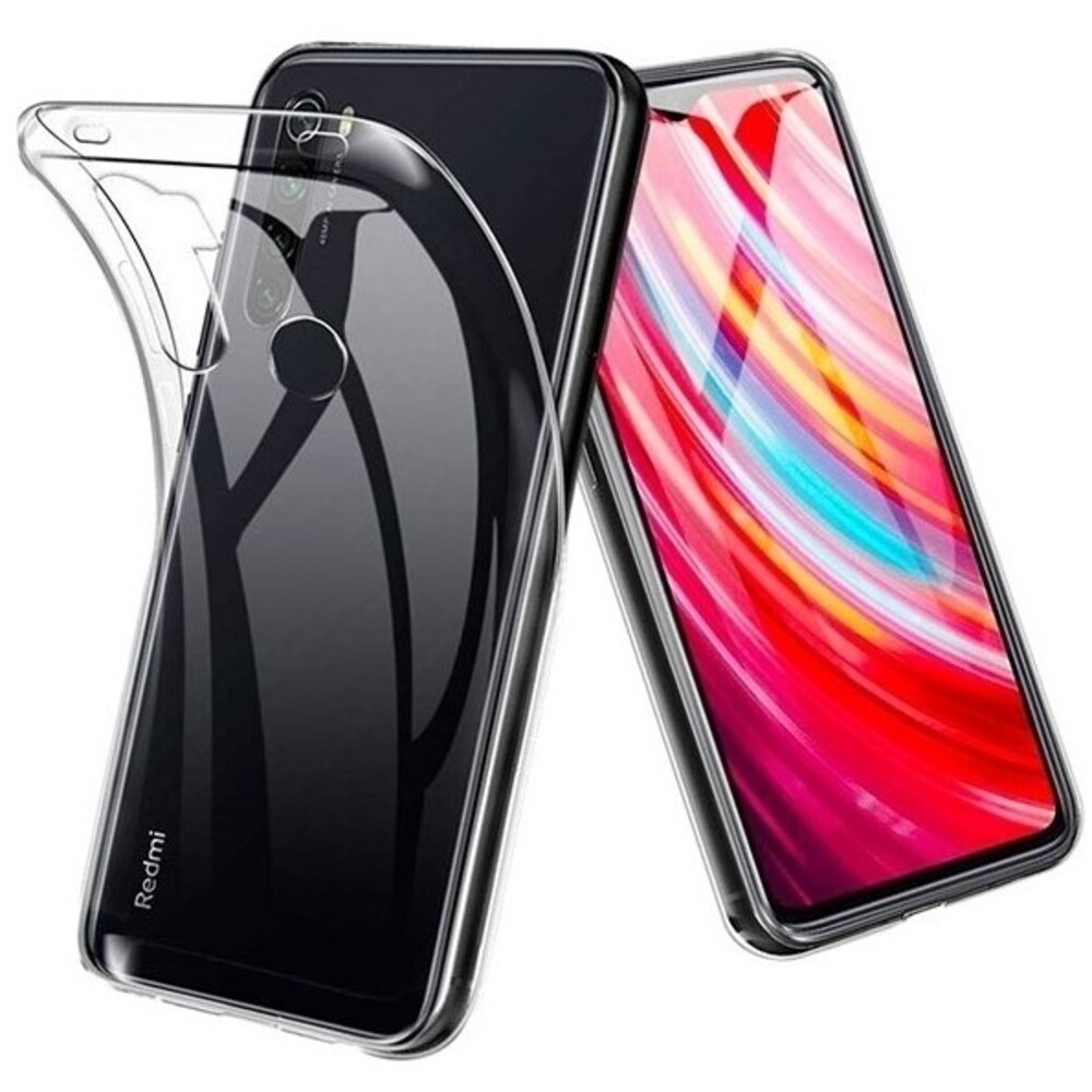 Forcell Xiaomi Redmi Note 8T Θήκη Σιλικόνης TPU 1mm - Διάφανη