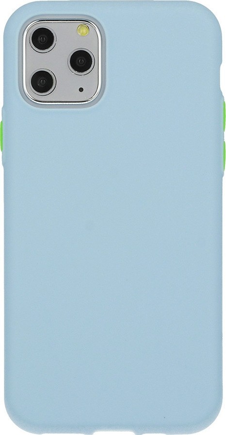Θήκη Huawei P Smart 2021 Σιλικόνης Μπλε Solid Silicone Case Blue
