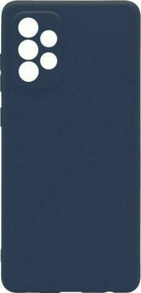Samsung Galaxy A72 4G / A72 5G Θήκη Σιλικόνης Μπλε Matt TPU Silicone Case Blue