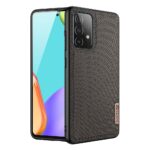 Samsung Galaxy A72 4G / A72 5G Θήκη Πράσινη με Πλαίσιο Σιλικόνης και Επένδυση από Ύφασμα DUX DUCIS Fino Series PU + TPU Protecti