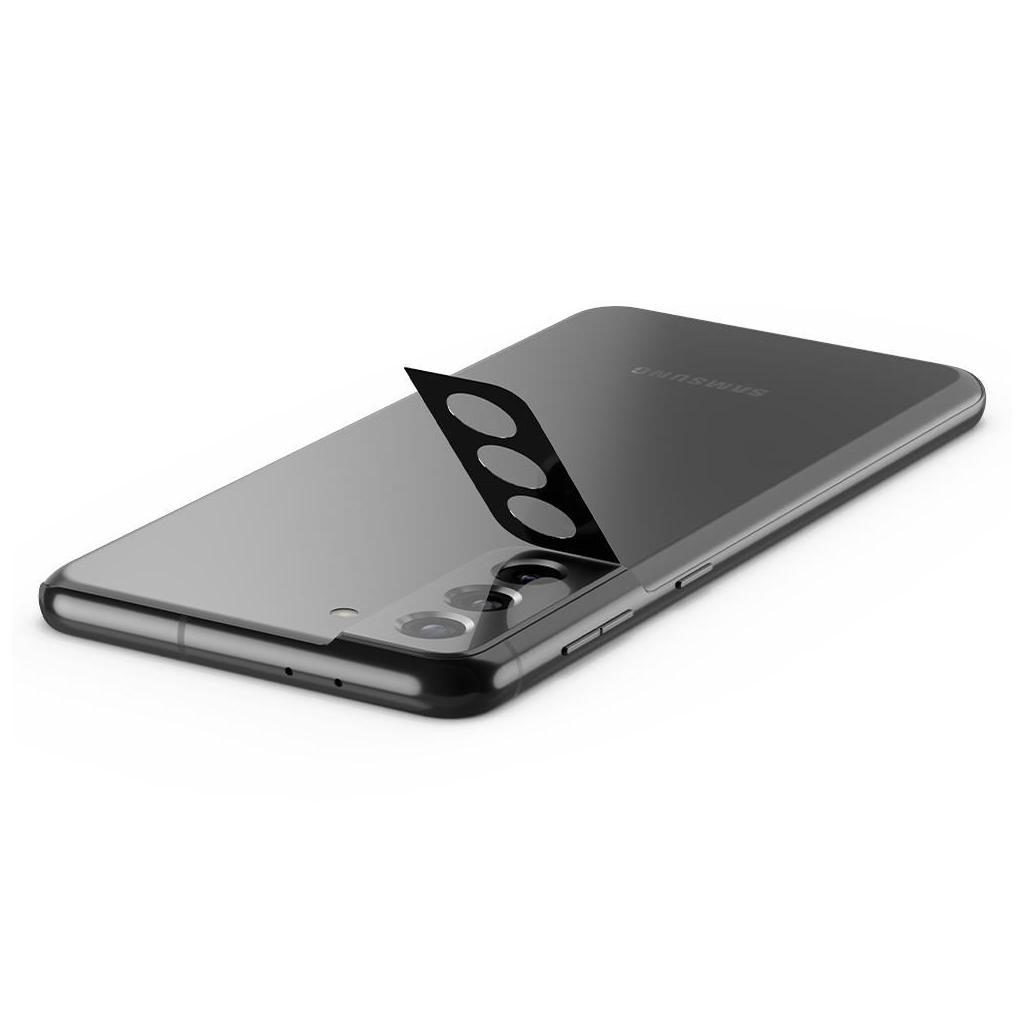 Samsung Galaxy S21 Plus 5G SPIGEN GLAS.tR Optik 2PCS Camera Lens Protector Black Τζάμι Προστασίας Πίσω Κάμερας AGL02734