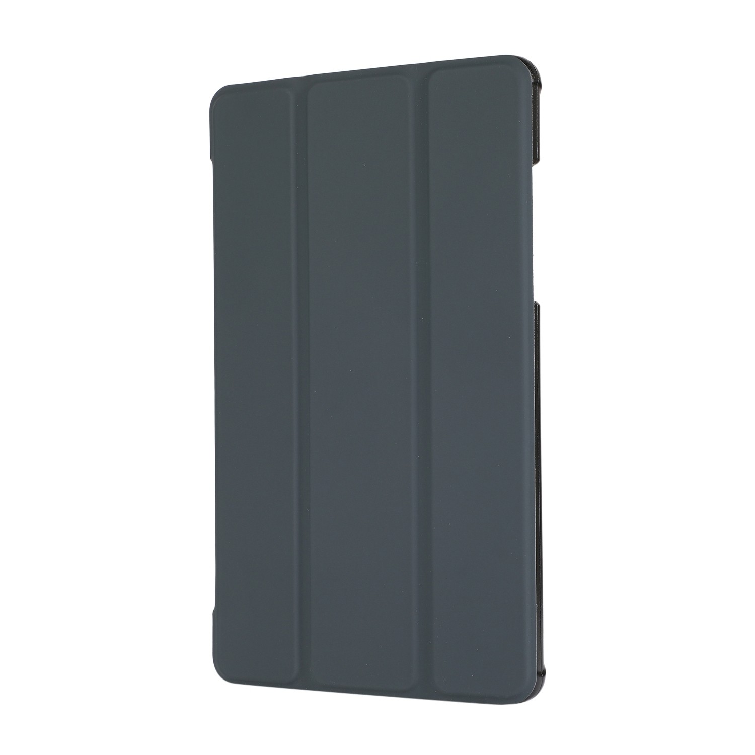 Θήκη Samsung Galaxy Tab A 8.0'' 2019 Μαύρη 3-folding Skin Texture Horizontal Flip TPU + PU Case with Holder Black