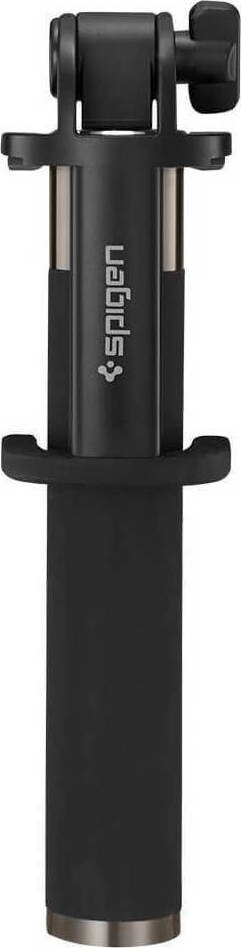 Spigen SGP Velo ΑΣΥΡΜΑΤΟ Selfie Stick Bluetooth Remote - S530W - ΜΑΥΡΟ 000SS21746
