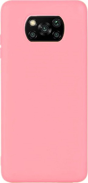 Xiaomi Poco X3 NFC / X3 Pro Θήκη Σιλικόνης Ροζ Soft Flexible Rubber Silicone Case Pink