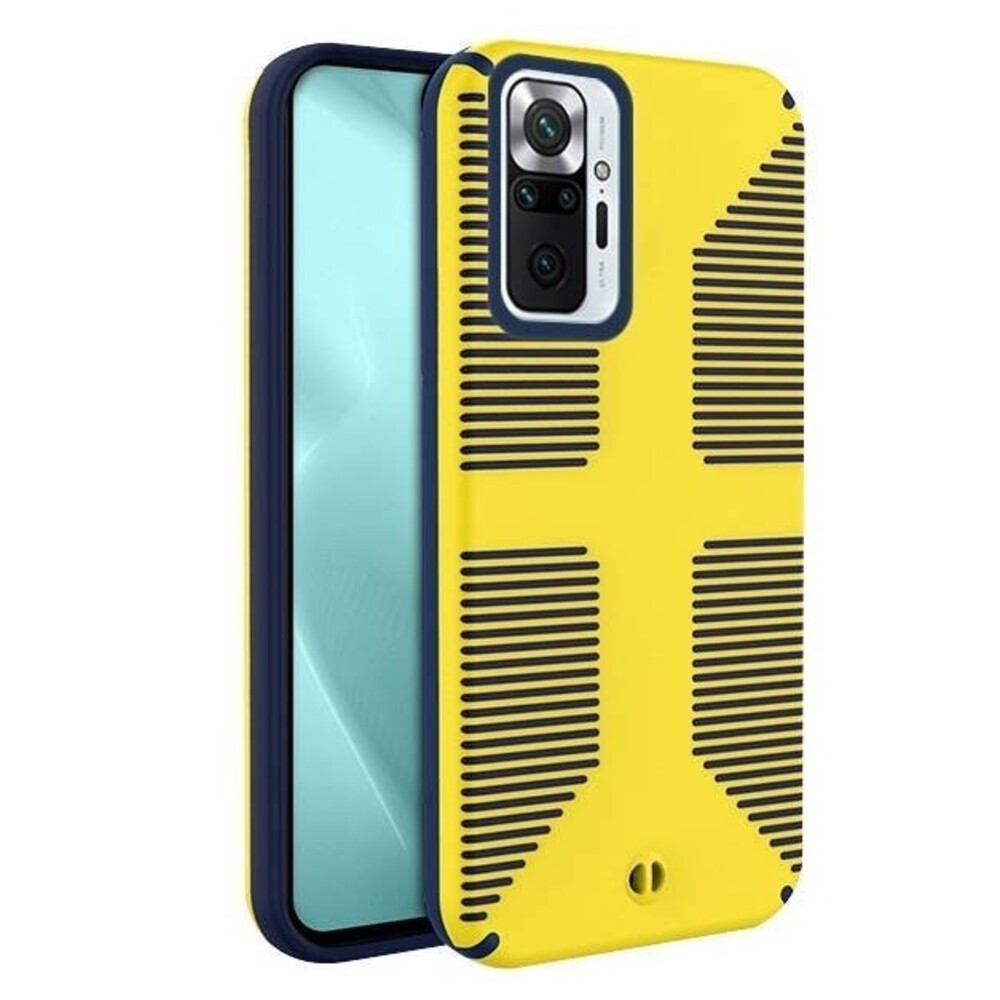Forcell Xiaomi Redmi Note 10 Pro NFC Grip Θήκη Σκληρή - Yellow