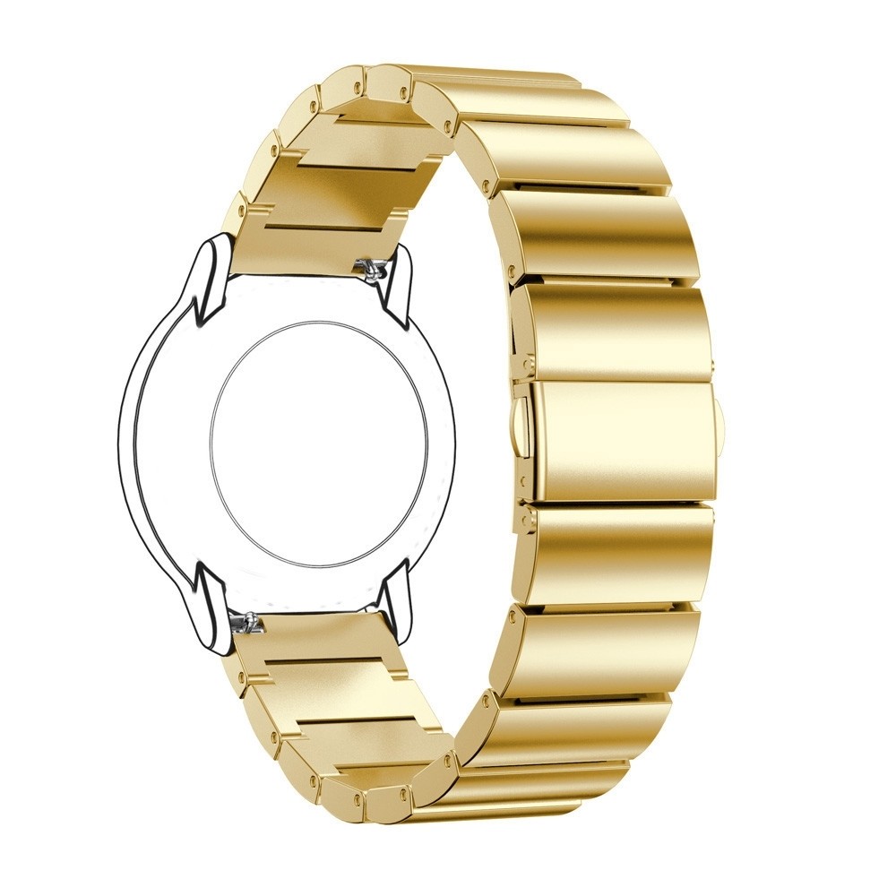 Λουράκι Huawei Watch GT 2e / GT 2 46mm Χρυσό 22mm A Flat Buckle Stainless Steel Strap Golden