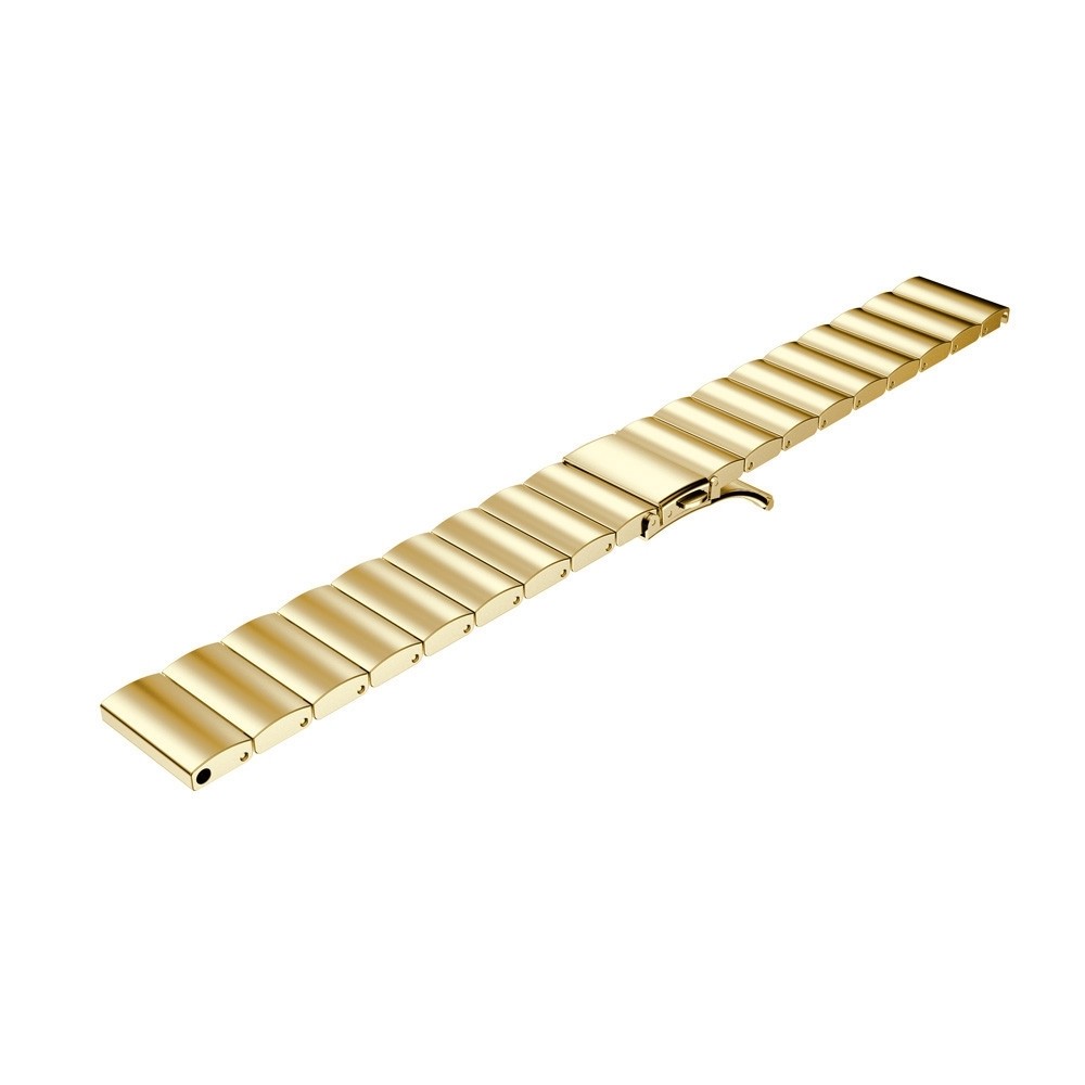 Λουράκι Huawei Watch GT 2e / GT 2 46mm Χρυσό 22mm A Flat Buckle Stainless Steel Strap Golden
