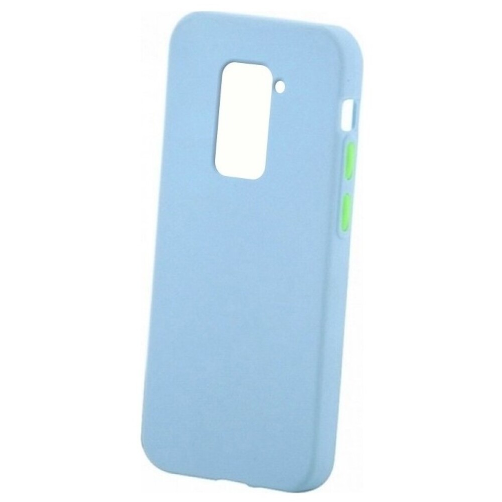 Forcell Xiaomi Redmi Note 9 Solid Θήκη Σιλικόνης - Blue