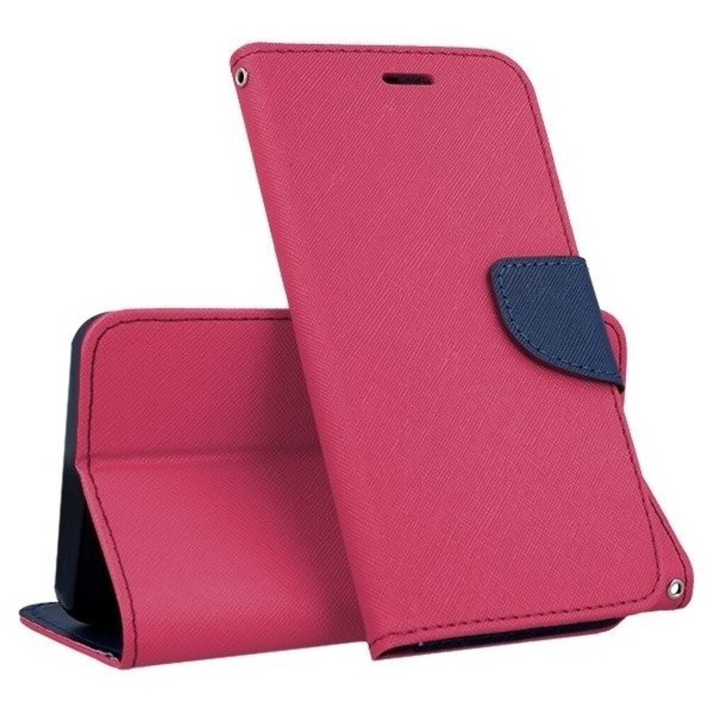 Tel1 Xiaomi Redmi Note 9T Fancy Θήκη Βιβλίο - Fuchsia