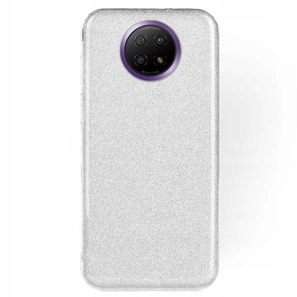 Forcell Xiaomi Redmi Note 9T Shining Θήκη Σιλικόνης - Silver