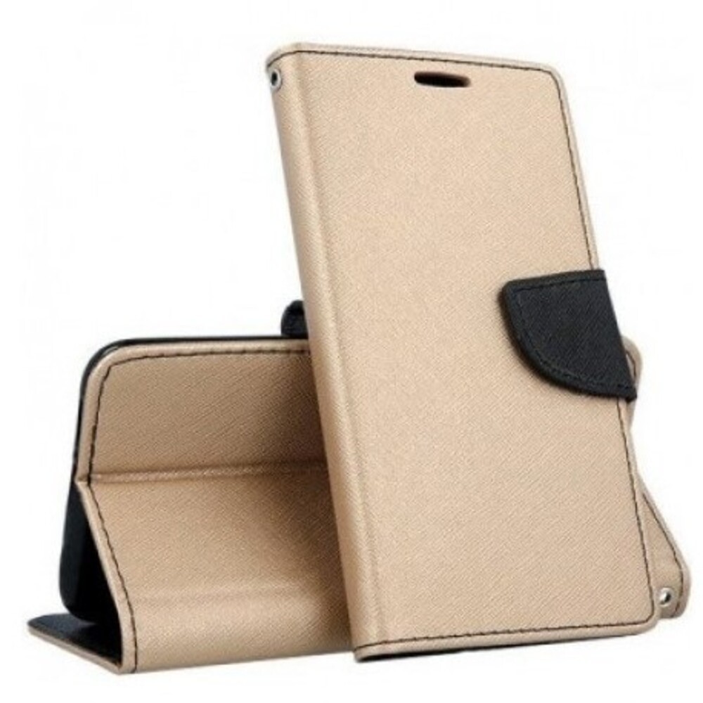 Tel1 Xiaomi Mi 10T Lite Fancy Θήκη Βιβλίο - Gold