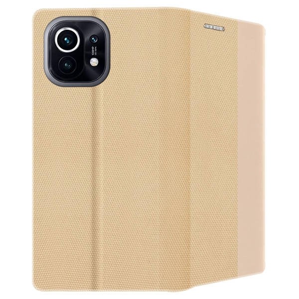 Θήκη Xiaomi Mi 11 Βιβλίο Χρυσό Vennus Sensitive Book Case Gold