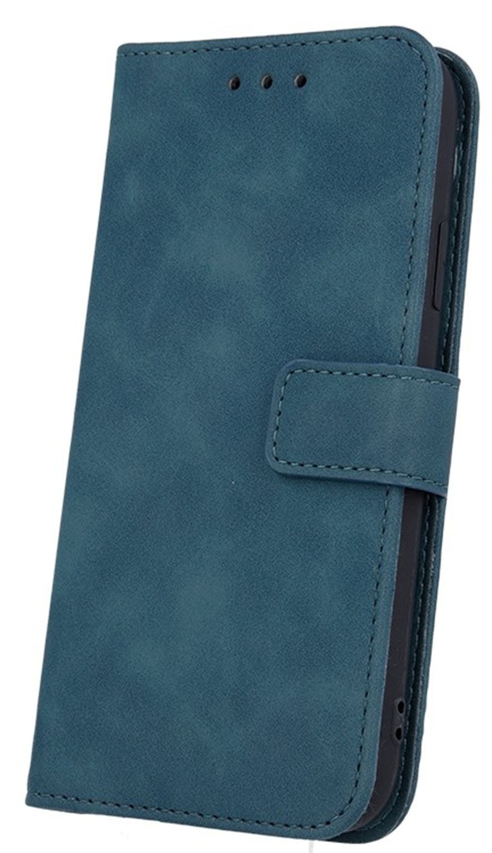 Tel1 iPhone 13 Pro Smart Velvet Θήκη Βιβλίο - Green