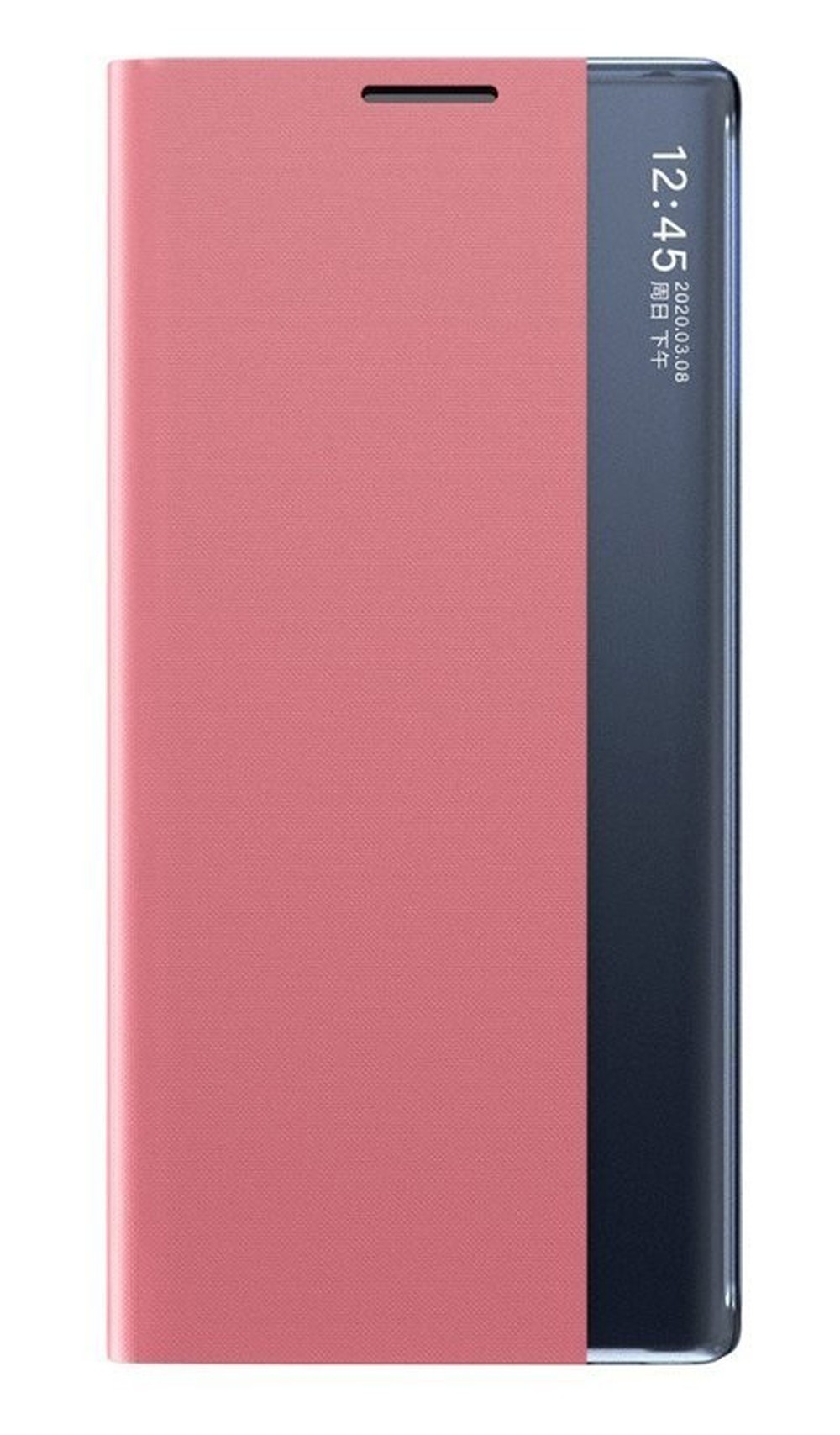 Tel1 Samsung Galaxy A72 4G / A72 5G New Sleep with Kickstand Function Θήκη Βιβλίο - Pink