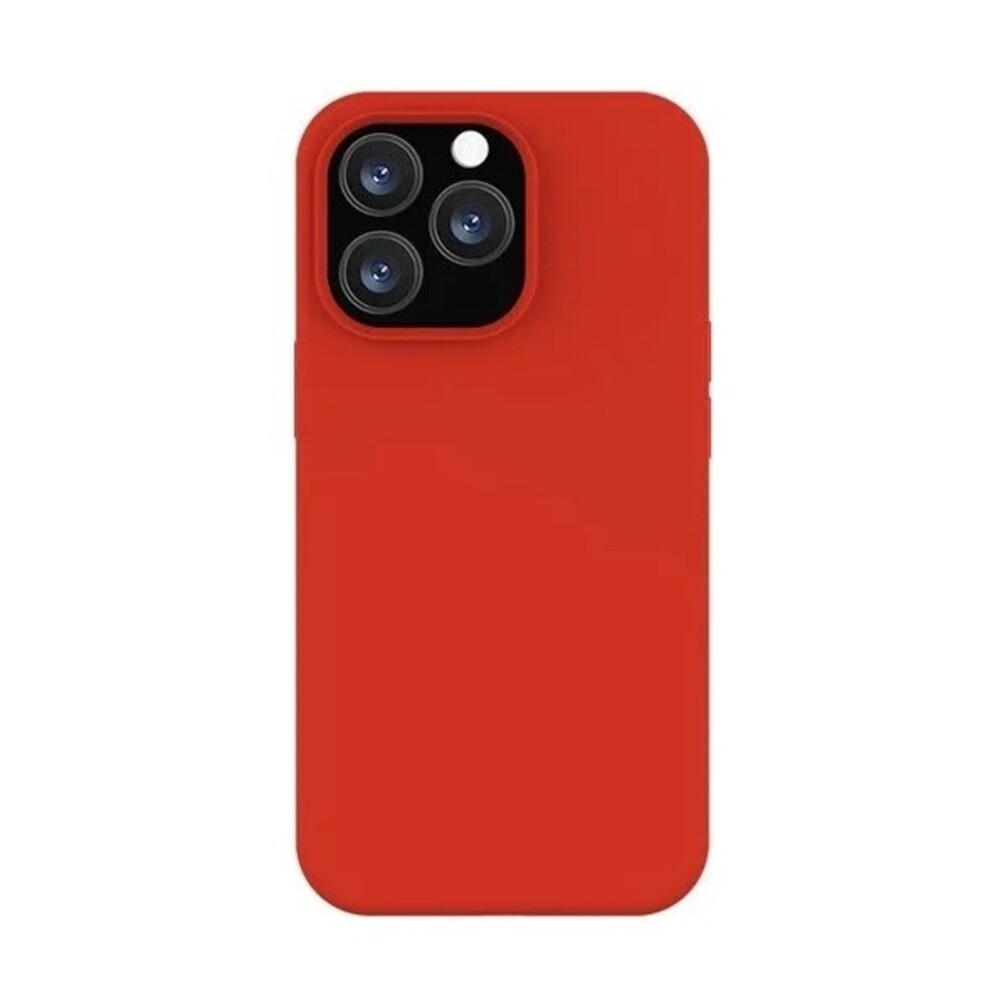 Forcell iPhone 13 Pro Liquid Θήκη Σιλικόνης - Red