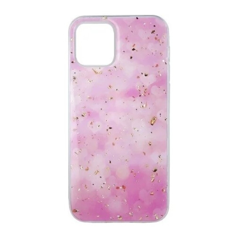 Forcell Samsung Galaxy A32 4G Glam Θήκη Σιλικόνης - Gold Pink