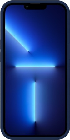 Θήκη iPhone 13 Pro Max Σιλικόνης Μπλε Slim Fit Liquid Silicone Case Blue
