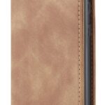 CaseMe 013 Samsung Galaxy S21 5G Retro Leather Θήκη Βιβλίο - Brown