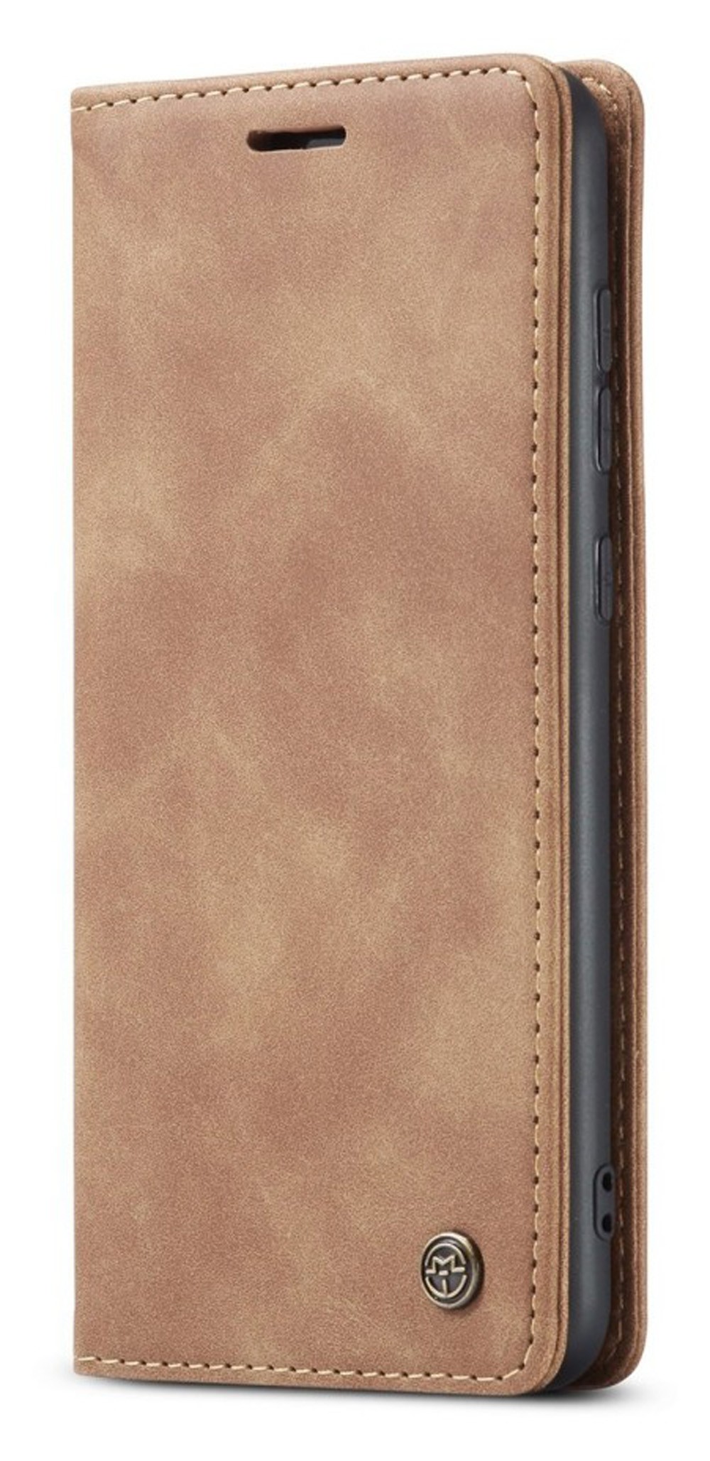 CaseMe 013 Samsung Galaxy S21 5G Retro Leather Θήκη Βιβλίο - Brown