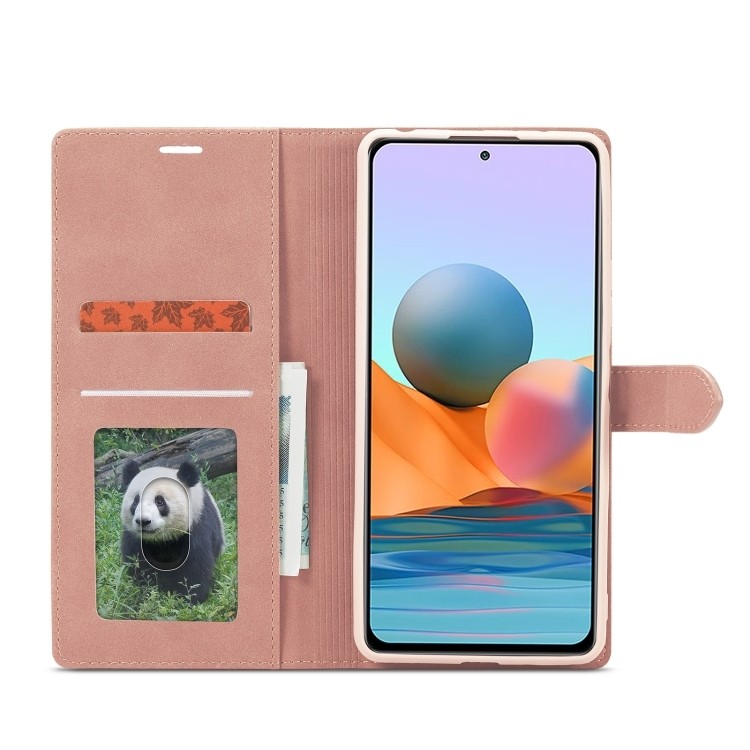 Θήκη Xiaomi Mi 11i / Poco F3 Βιβλίο Ροζ-Χρυσό Forwenw F1 Series Matte Strong Magnetism Horizontal Flip Case Rose-Gold