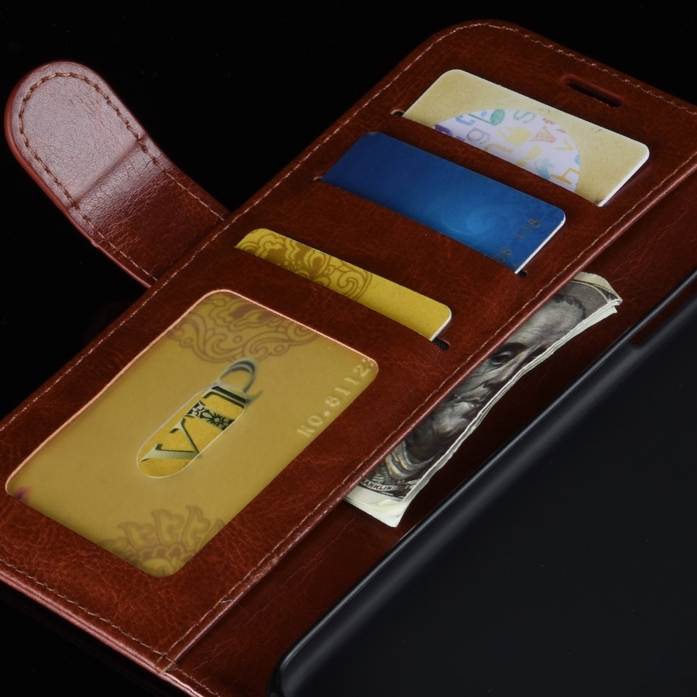 Θήκη Βιβλίο iPhone 12 / 12 Pro Μαύρη R64 Single Fold Horizontal Flip Leather Black