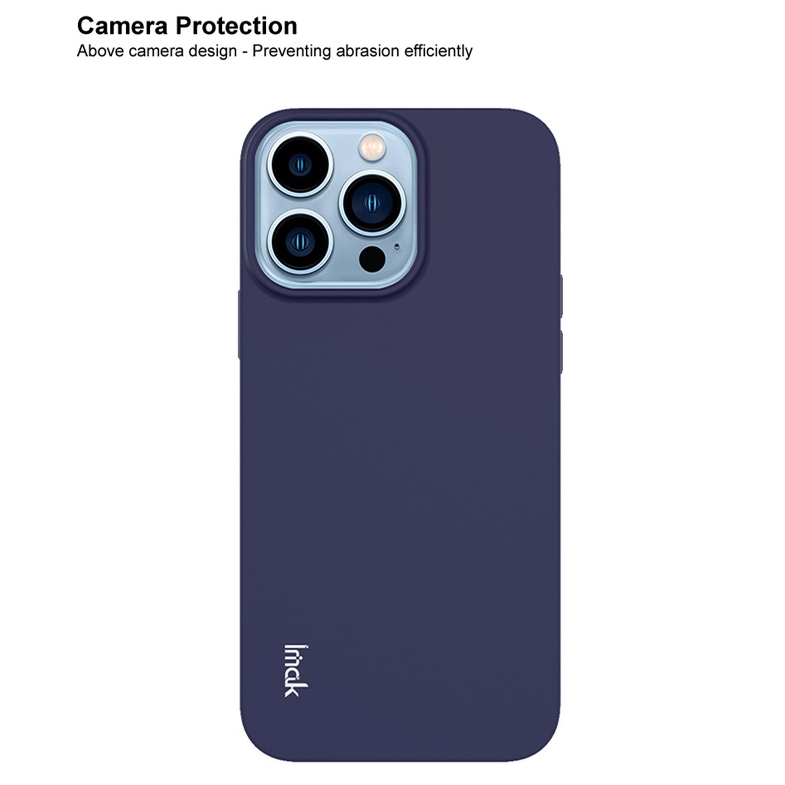 Θήκη iPhone 13 Pro Σιλικόνης Μπλε IMAK UC-2 Series Shockproof Full Coverage Soft TPU Case Blue