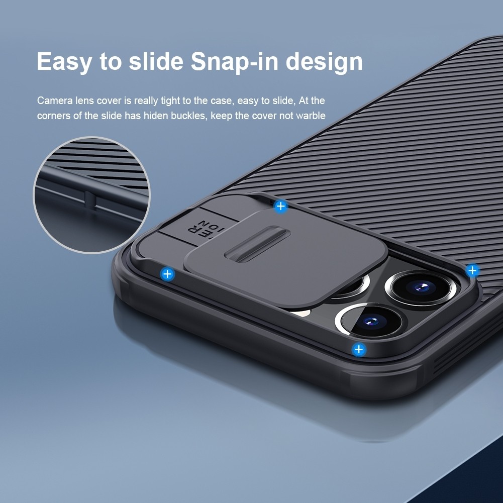 Θήκη iPhone 13 Pro Μαύρη NILLKIN CamShield Pro Magnetic Magsafe Case Black