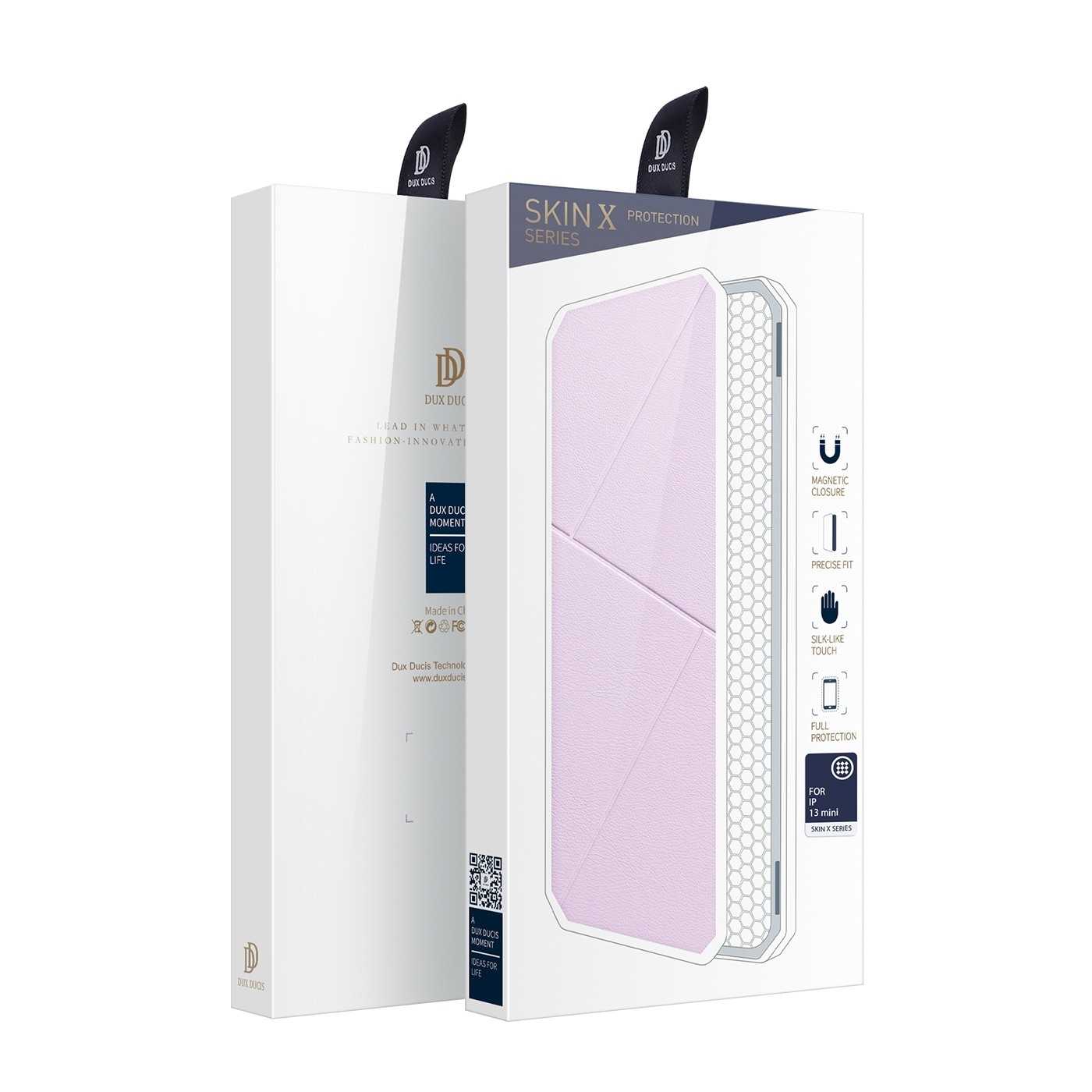 Θήκη iPhone 13 mini Βιβλίο Ροζ Dux Ducis Skin X Series Book Case Pink