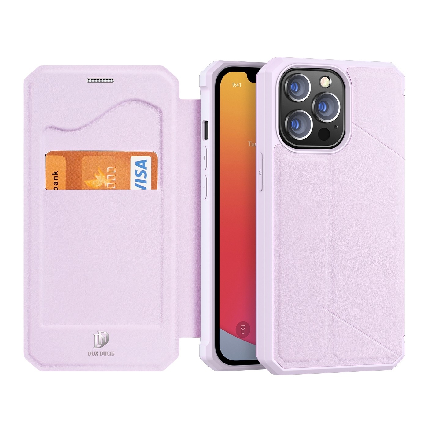 Θήκη iPhone 13 Pro Max Βιβλίο Ροζ Dux Ducis Skin X Series Book Case Pink