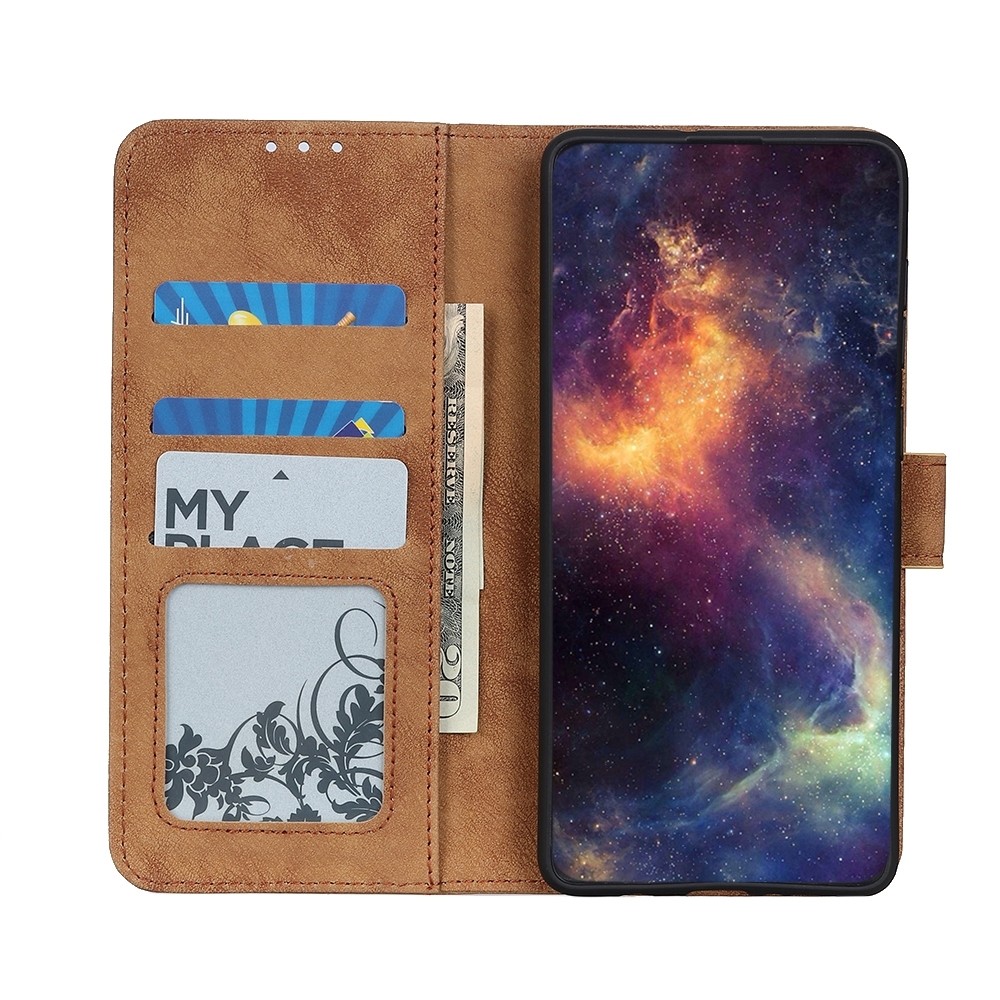 Θήκη iPhone 13 Pro Max Βιβλίο Καφέ Antelope Texture Magnetic Buckle Horizontal Flip PU Leather Case with Card Slots Brown