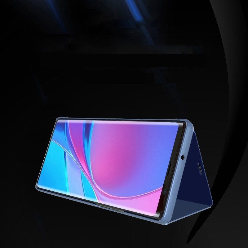 Θήκη Xiaomi Mi 10 Lite 5G Βιβλίο Χρυσό Clear View Stand Gold